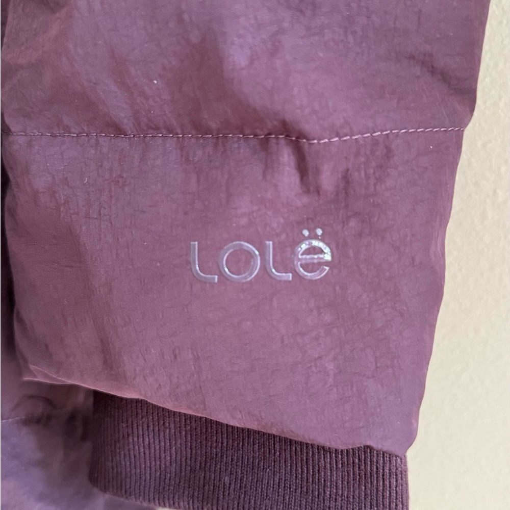 Lolë Women's Purple Quilted Jacket - Picture 4 of 5